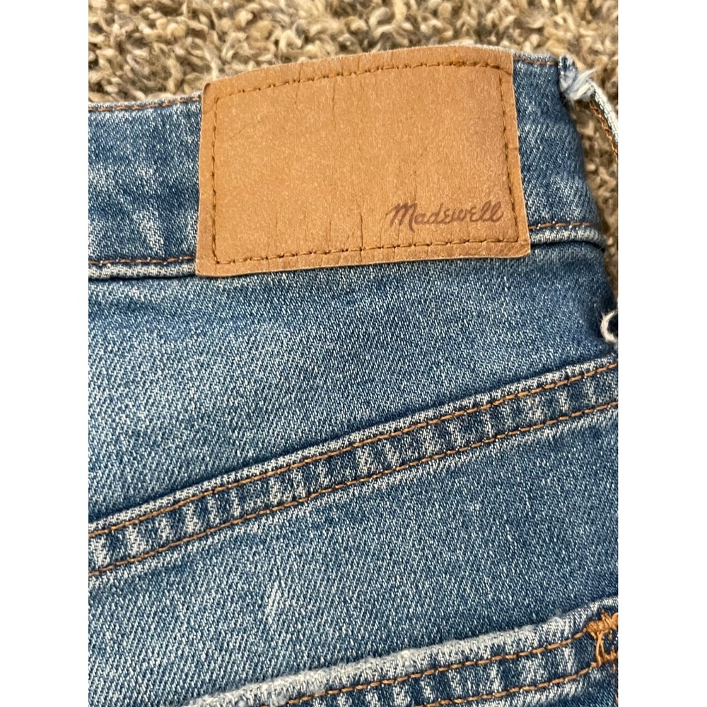 Madewell‎ The Perfect Vintage Crop Jeans Women 27 Blue Distressed High Rise - Picture 8 of 8